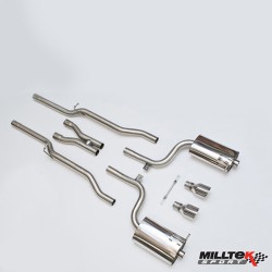 Milltek Catback for Audi S4 B6, A4 B6 3.0 & A4 B7 3.2